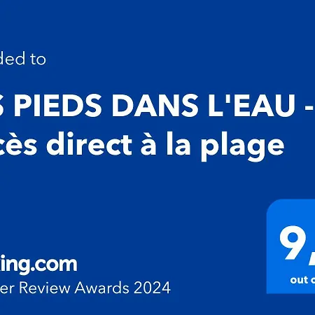 Les Pieds Dans L'eau Daire Bernières-sur-Mer
